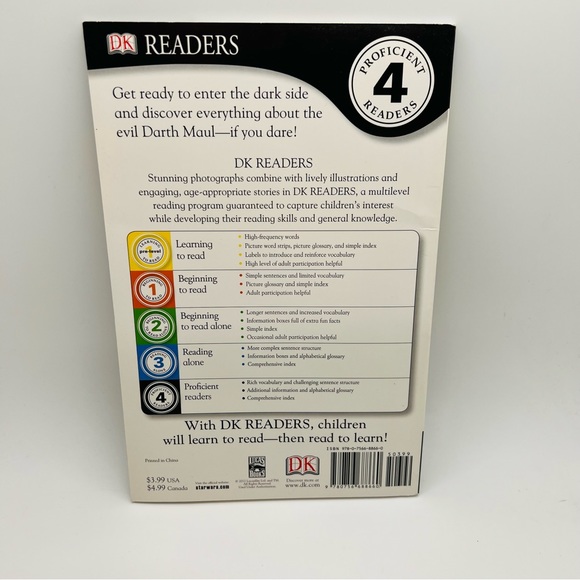 NWT Star Wars Level 4 Books. Bundle of 4 books - Picture 8 of 12